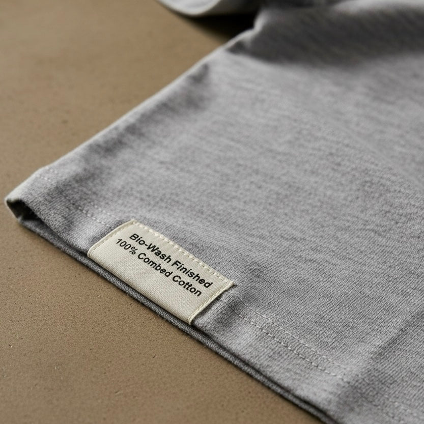 Tiruppur Finest Premium Cotton Crew Neck T-Shirt