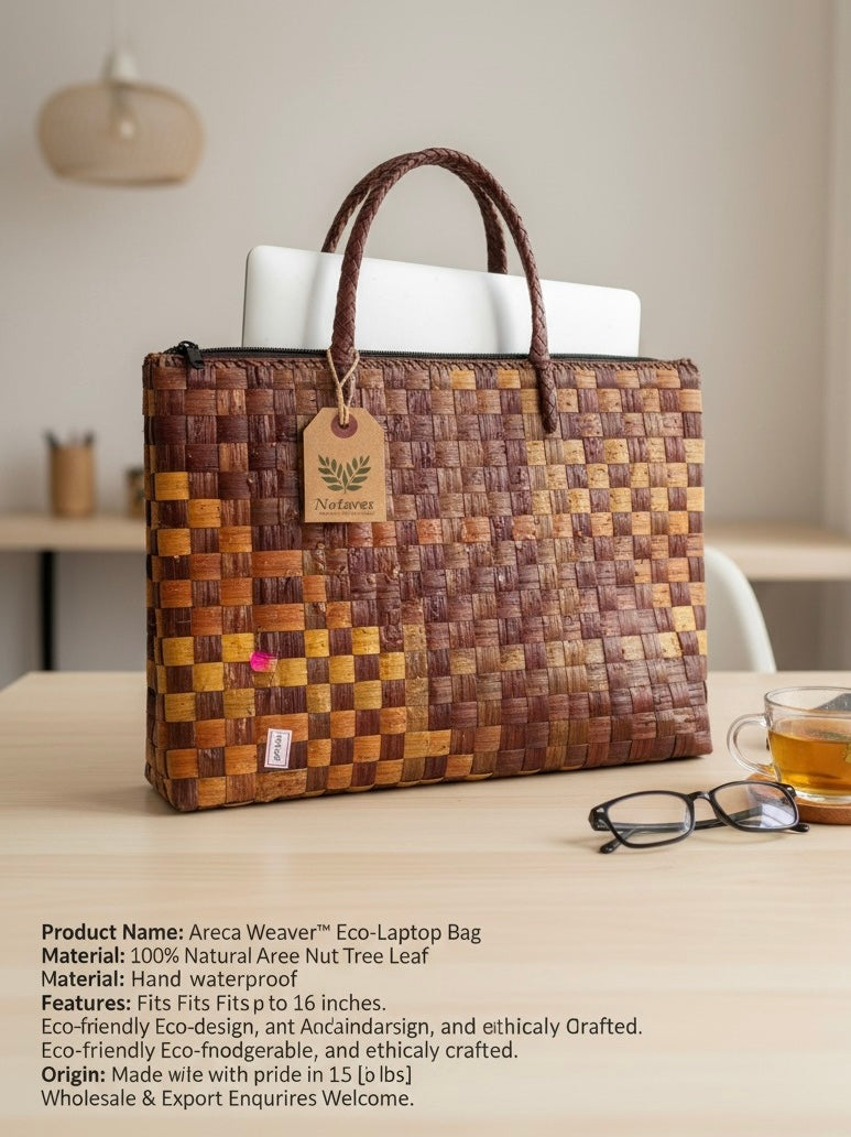 Areca Weaver Eco Laptop Bag